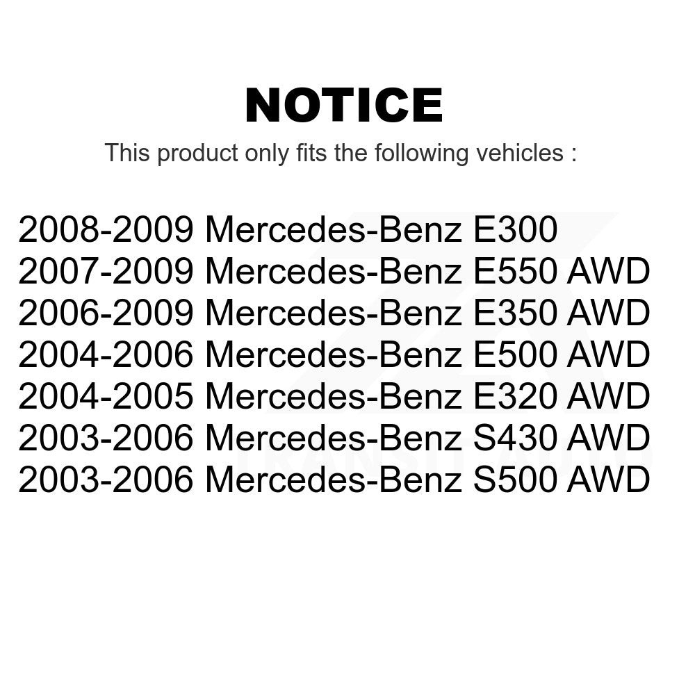 Front Tie Rod End Kit For Mercedes-Benz E350 E320 S430 E500 S500 E550 E300