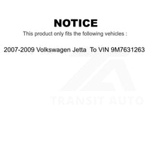 Charger l&#39;image dans la galerie, Front Suspension Ball Joints Kit For 2007-2009 Volkswagen Jetta To VIN 9M7631263