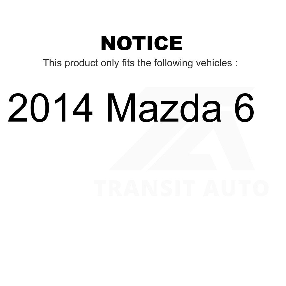 Front Suspension Ball Joints Kit For 2014 Mazda 6