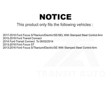 Charger l&#39;image dans la galerie, Kit de liaison d&#39;extrémité de biellette de direction, bras de commande avant et rotule (8 pièces) pour Ford Focus Transit 