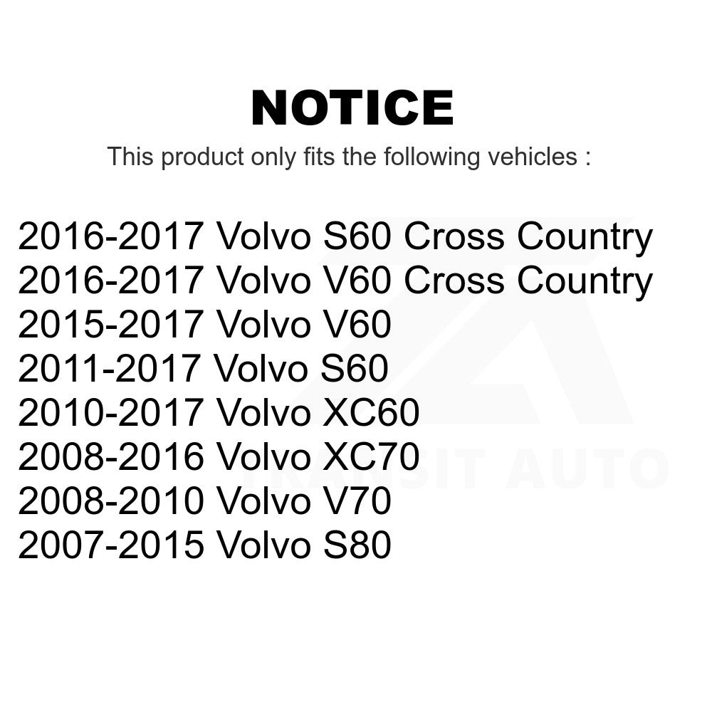 Kit de liaison de barre de Suspension avant et arrière, pour Volvo XC60 S60 XC70 S80 V60 V70 Cross 