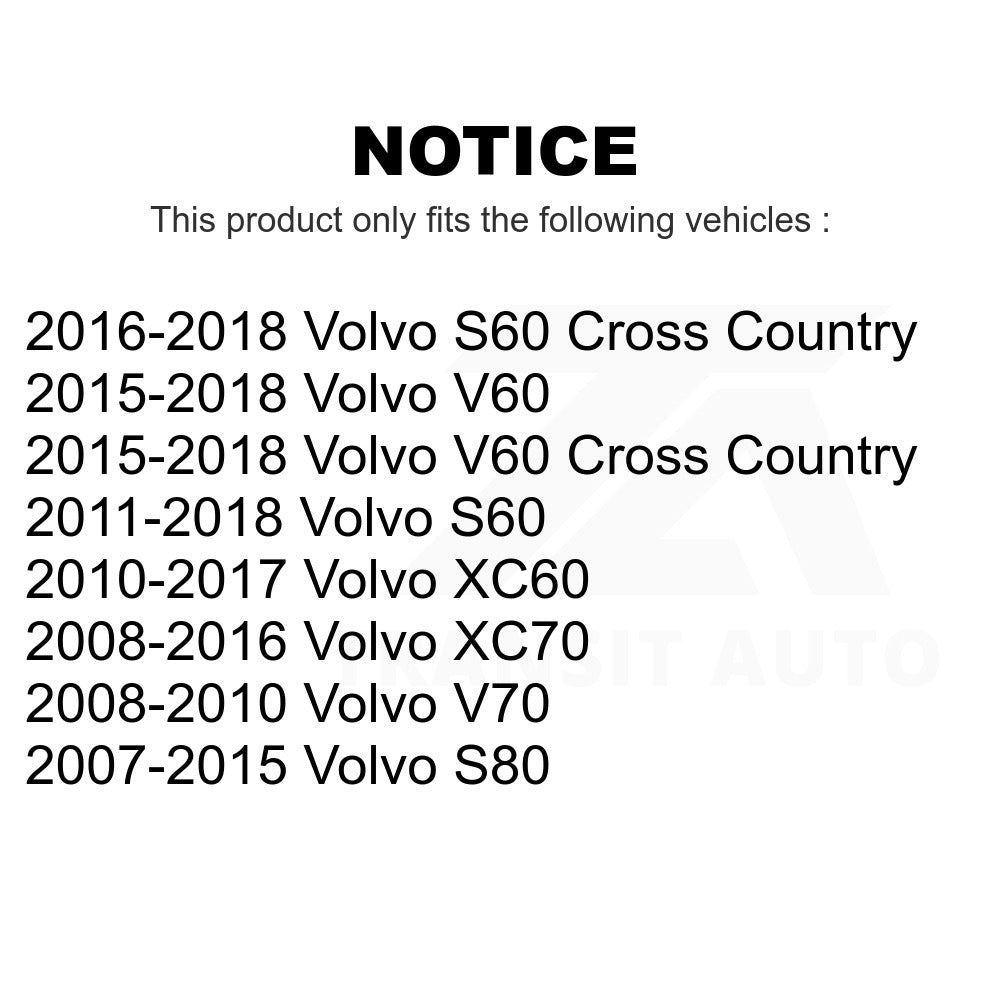 Paire de liens de barre stabilisatrice de Suspension arrière, pour Volvo XC60 S60 XC70 S80 V60 Cross Country 