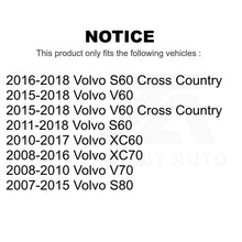 Charger l&#39;image dans la galerie, Paire de liens de barre stabilisatrice de Suspension arrière, pour Volvo XC60 S60 XC70 S80 V60 Cross Country 