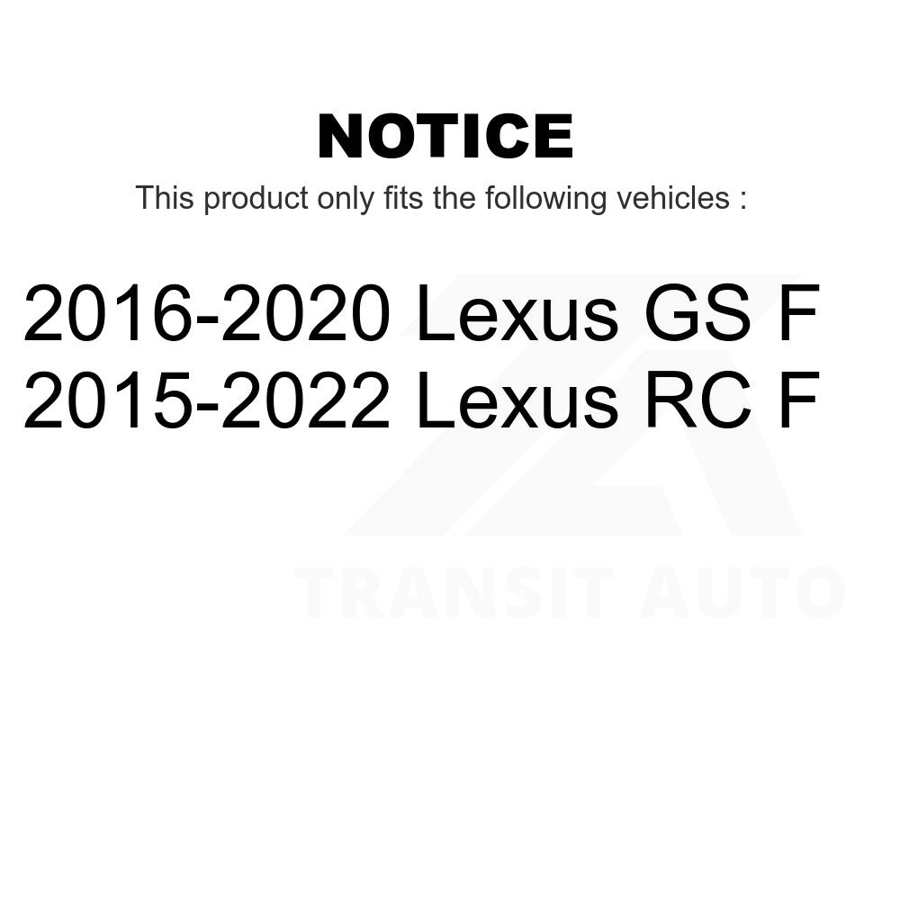 Front Suspension Stabilizer Bar Link Kit For Lexus RC F GS