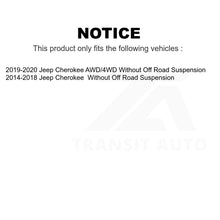 Charger l&#39;image dans la galerie, Rear Suspension Sway Bar Link Kit For Jeep Cherokee Without Off Road