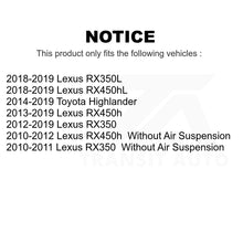 Load image into Gallery viewer, Front Rear Suspension Sway Bar Link Kit For Toyota Highlander Lexus RX350 RX450h