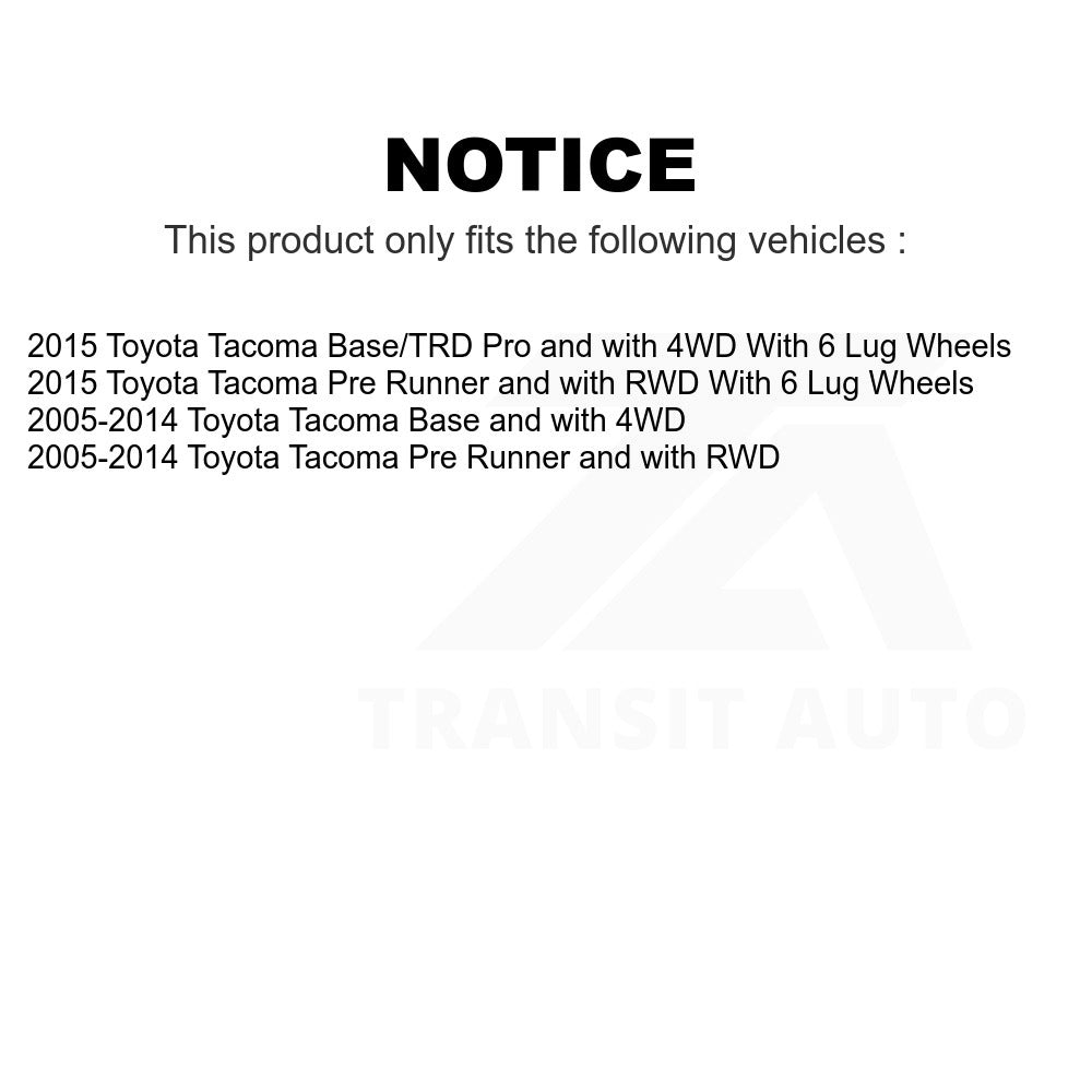 Front Suspension Control Arm And Ball Joint Assembly Link Kit For Toyota Tacoma