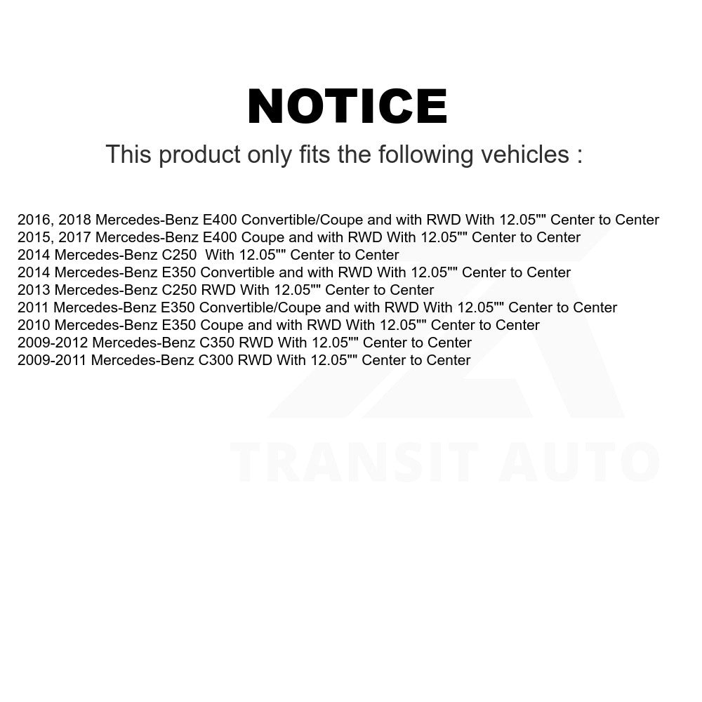 Front Suspension Control Arm And Ball Joint Link Kit For Mercedes-Benz E350 C300