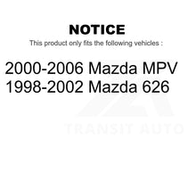 Charger l&#39;image dans la galerie, Front Suspension Ball Joint And Tie Rod End Kit For Mazda MPV 626