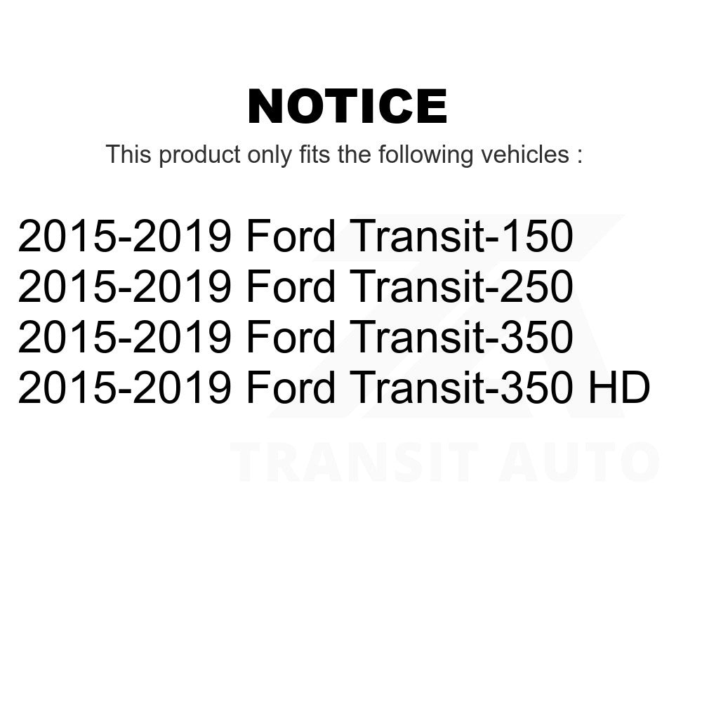 Front Tie Rod End Kit For 2015-2019 Ford Transit-250 Transit-350 Transit-150 HD