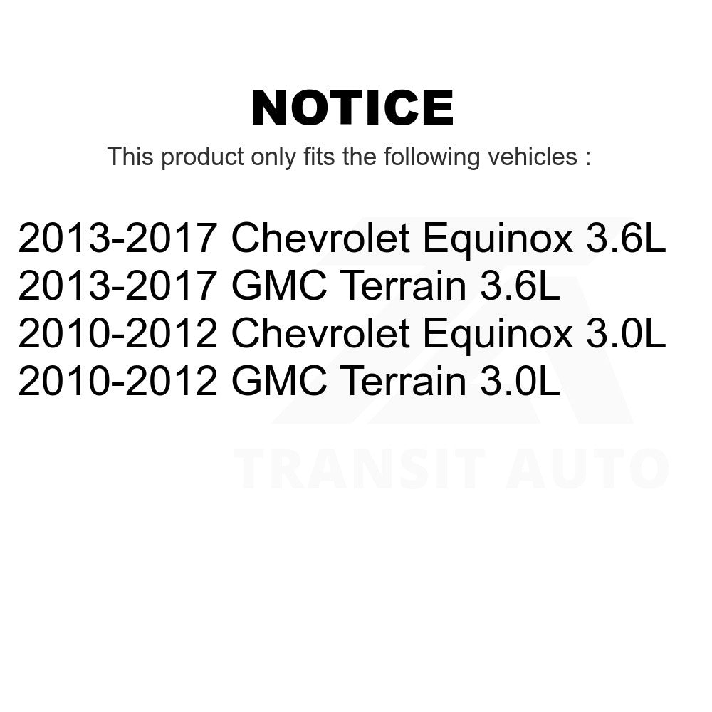 Front Control Arm & Ball Joint Tie Rod End Link Kit (8Pc) For Chevrolet Equinox