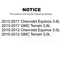 Load image into Gallery viewer, Front Control Arm &amp; Ball Joint Tie Rod End Link Kit (8Pc) For Chevrolet Equinox