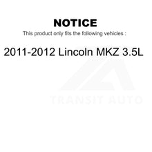 Charger l&#39;image dans la galerie, Front Suspension Control Arm Assembly Tie Rod End Kit For 11-12 Lincoln MKZ 3.5L