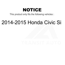 Charger l&#39;image dans la galerie, Front Suspension Control Arm And Ball Joint Kit For 2014-2015 Honda Civic Si