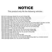 Charger l&#39;image dans la galerie, Mpulse Rear ABS Wheel Speed Sensor SEN-2ABS0003 For Volkswagen Jetta Beetle Golf