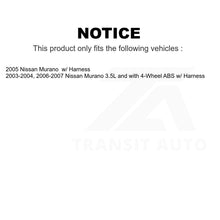 Charger l&#39;image dans la galerie, Mpulse Front Left ABS Wheel Speed Sensor SEN-2ABS0147 For Nissan Murano