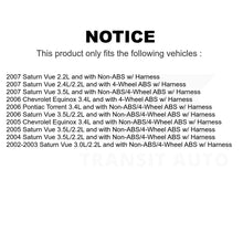 Load image into Gallery viewer, Mpulse Rear ABS Wheel Speed Sensor SEN-2ABS0165 For Saturn Vue Chevrolet Equinox