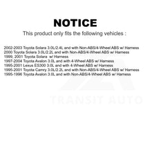 Load image into Gallery viewer, Mpulse Rear Left ABS Wheel Speed Sensor SEN-2ABS0313 For Toyota Camry Avalon