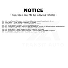 Charger l&#39;image dans la galerie, Mpulse Rear Left ABS Wheel Speed Sensor SEN-2ABS0314 For Toyota Tacoma Tundra