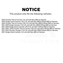 Charger l&#39;image dans la galerie, Mpulse Front Right ABS Wheel Speed Sensor SEN-2ABS0328 For Dodge Chrysler Grand