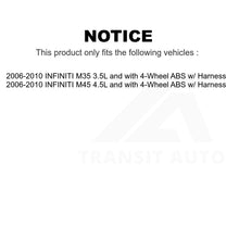 Charger l&#39;image dans la galerie, Mpulse Front ABS Wheel Speed Sensor SEN-2ABS0335 For INFINITI M35 M45 w/ Harness