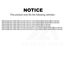 Charger l&#39;image dans la galerie, Mpulse Front ABS Wheel Speed Sensor SEN-2ABS0345 For Dodge Ram 2500 3500