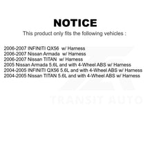 Load image into Gallery viewer, Mpulse Front ABS Wheel Speed Sensor SEN-2ABS0416 For Nissan TITAN Armada QX56