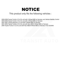 Charger l&#39;image dans la galerie, Mpulse Front Left ABS Wheel Speed Sensor SEN-2ABS0471 For Toyota Tundra Sequoia