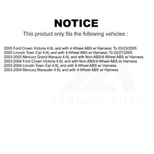 Charger l&#39;image dans la galerie, Mpulse Front ABS Wheel Speed Sensor SEN-2ABS0480 For Mercury Grand Marquis Ford