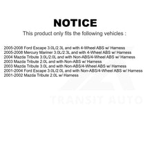 Load image into Gallery viewer, Mpulse Rear Left ABS Wheel Speed Sensor SEN-2ABS0491 For Ford Escape Mercury