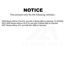 Load image into Gallery viewer, Mpulse Rear ABS Wheel Speed Sensor SEN-2ABS0501 For Nissan Altima