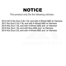 Charger l&#39;image dans la galerie, Mpulse Front Right ABS Wheel Speed Sensor SEN-2ABS0536 For Kia Soul w Harness