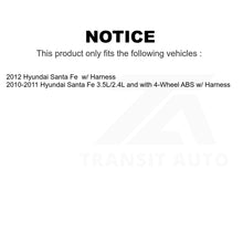 Charger l&#39;image dans la galerie, Mpulse Front Left ABS Wheel Speed Sensor SEN-2ABS0541 For Hyundai Santa Fe