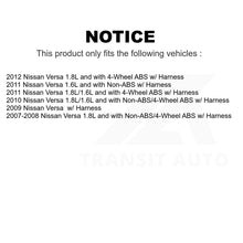 Load image into Gallery viewer, Mpulse Rear Right ABS Wheel Speed Sensor SEN-2ABS0727 For Nissan Versa w Harness