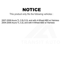 Load image into Gallery viewer, Mpulse Rear Left ABS Wheel Speed Sensor SEN-2ABS0779 For Acura TL w Harness