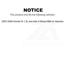 Load image into Gallery viewer, Mpulse Rear Right ABS Wheel Speed Sensor SEN-2ABS0790 For Honda Fit w Harness