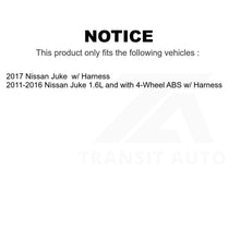 Load image into Gallery viewer, Mpulse Front ABS Wheel Speed Sensor SEN-2ABS0910 For Nissan Juke w Harness