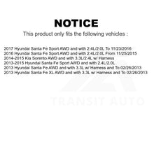 Charger l&#39;image dans la galerie, Mpulse Rear Left ABS Wheel Speed Sensor SEN-2ABS1002 For Hyundai Santa Fe Sport