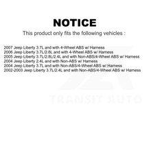 Load image into Gallery viewer, Mpulse Front Left ABS Wheel Speed Sensor SEN-2ABS1034 For Jeep Liberty w Harness