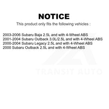 Charger l&#39;image dans la galerie, Mpulse Rear Right ABS Wheel Speed Sensor SEN-2ABS1106 For Subaru Outback Legacy