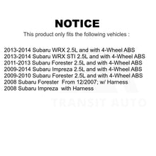 Load image into Gallery viewer, Mpulse Front Right ABS Wheel Speed Sensor SEN-2ABS1109 For Subaru Forester WRX