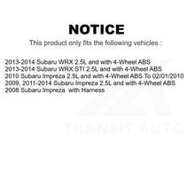 Load image into Gallery viewer, Mpulse Rear Left ABS Wheel Speed Sensor SEN-2ABS1115 For Subaru Impreza WRX STI