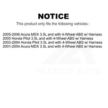 Charger l&#39;image dans la galerie, Mpulse Front Right ABS Wheel Speed Sensor SEN-2ABS1296 For Honda Pilot Acura MDX