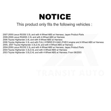 Load image into Gallery viewer, Mpulse Front Right ABS Wheel Speed Sensor SEN-2ABS1301 For Toyota Highlander