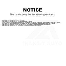 Charger l&#39;image dans la galerie, Mpulse Front ABS Wheel Speed Sensor SEN-2ABS1538 For Cadillac CTS w Harness