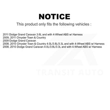 Charger l&#39;image dans la galerie, Mpulse Front ABS Wheel Speed Sensor SEN-2ABS1556 For Chrysler Town &amp; Country