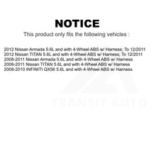 Load image into Gallery viewer, Mpulse Front ABS Wheel Speed Sensor SEN-2ABS1592 For Nissan TITAN Armada QX56