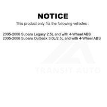 Charger l&#39;image dans la galerie, Mpulse Rear Right ABS Wheel Speed Sensor SEN-2ABS1834 For Subaru Outback Legacy