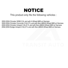 Charger l&#39;image dans la galerie, Mpulse Front Left ABS Wheel Speed Sensor SEN-2ABS2000 For Chrysler Dodge 300M