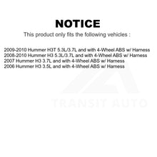 Charger l&#39;image dans la galerie, Mpulse Rear ABS Wheel Speed Sensor SEN-2ABS2268 For Hummer H3 H3T w/ Harness